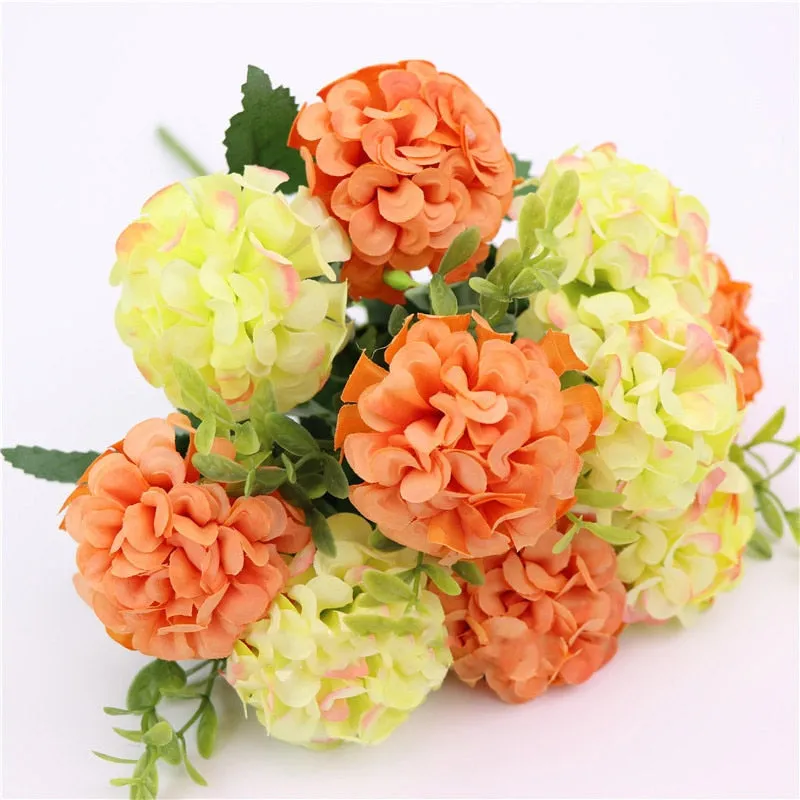 1pcs 10 Peony Fake Flowers