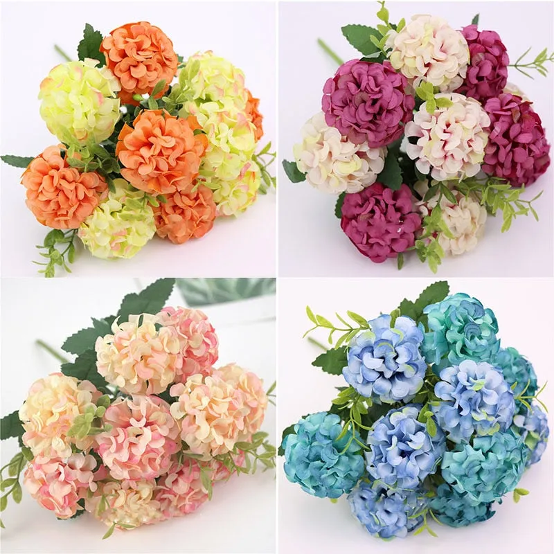 1pcs 10 Peony Fake Flowers