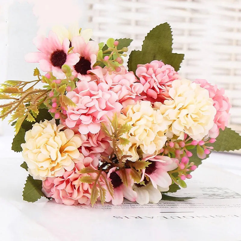 1pcs 10 Peony Fake Flowers