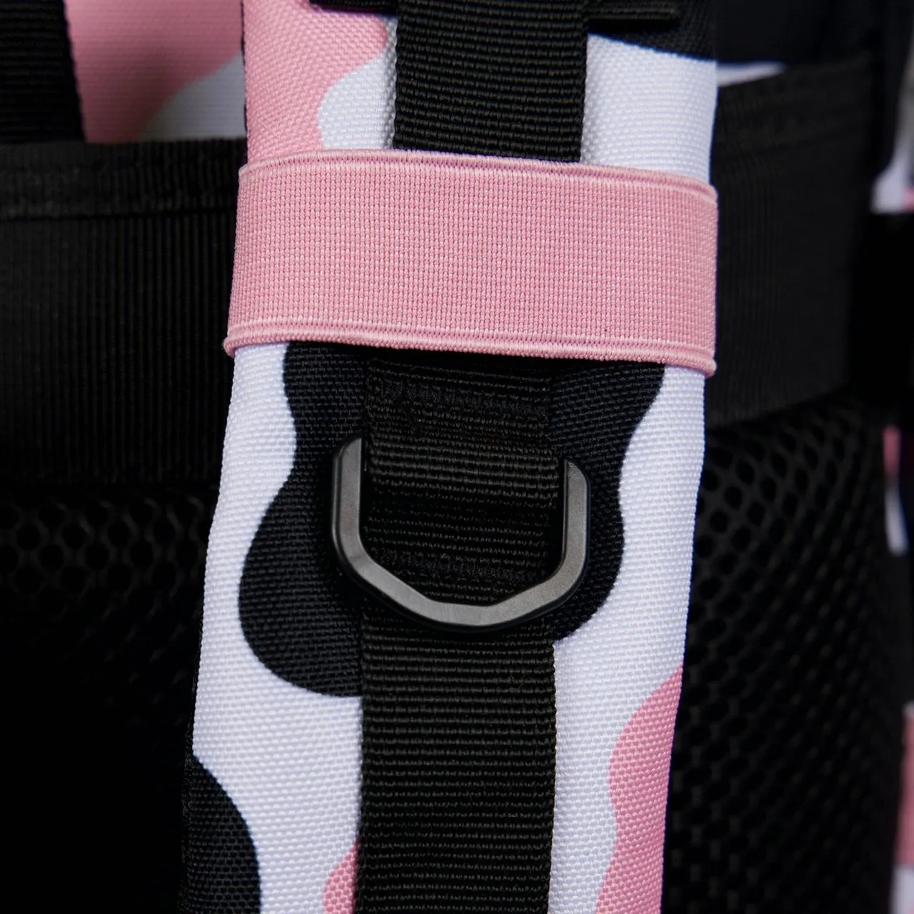 25L Backpack Pink Black Cow