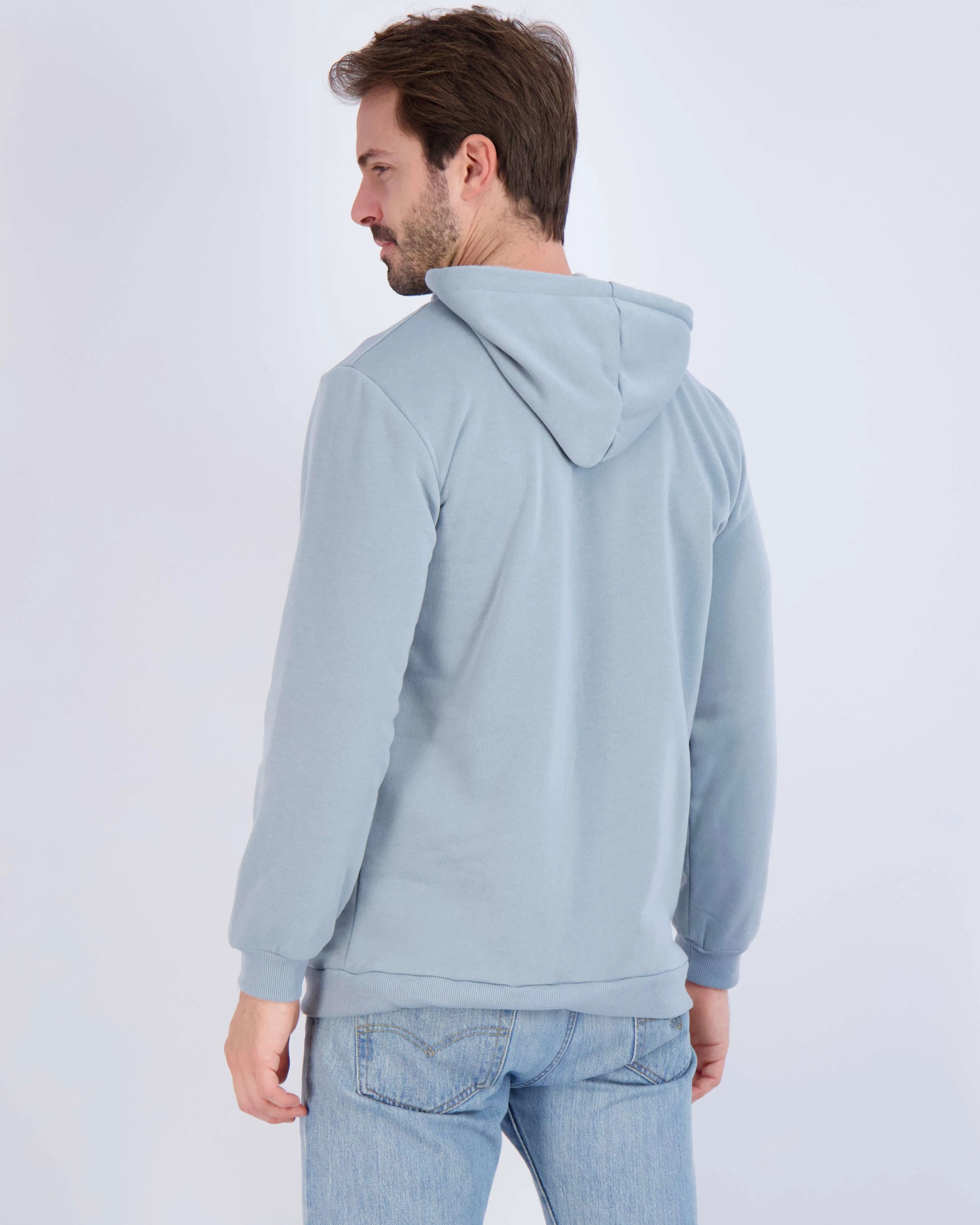 3 Pack: Mens Fleece Pullover Hoodie Sweatshirt