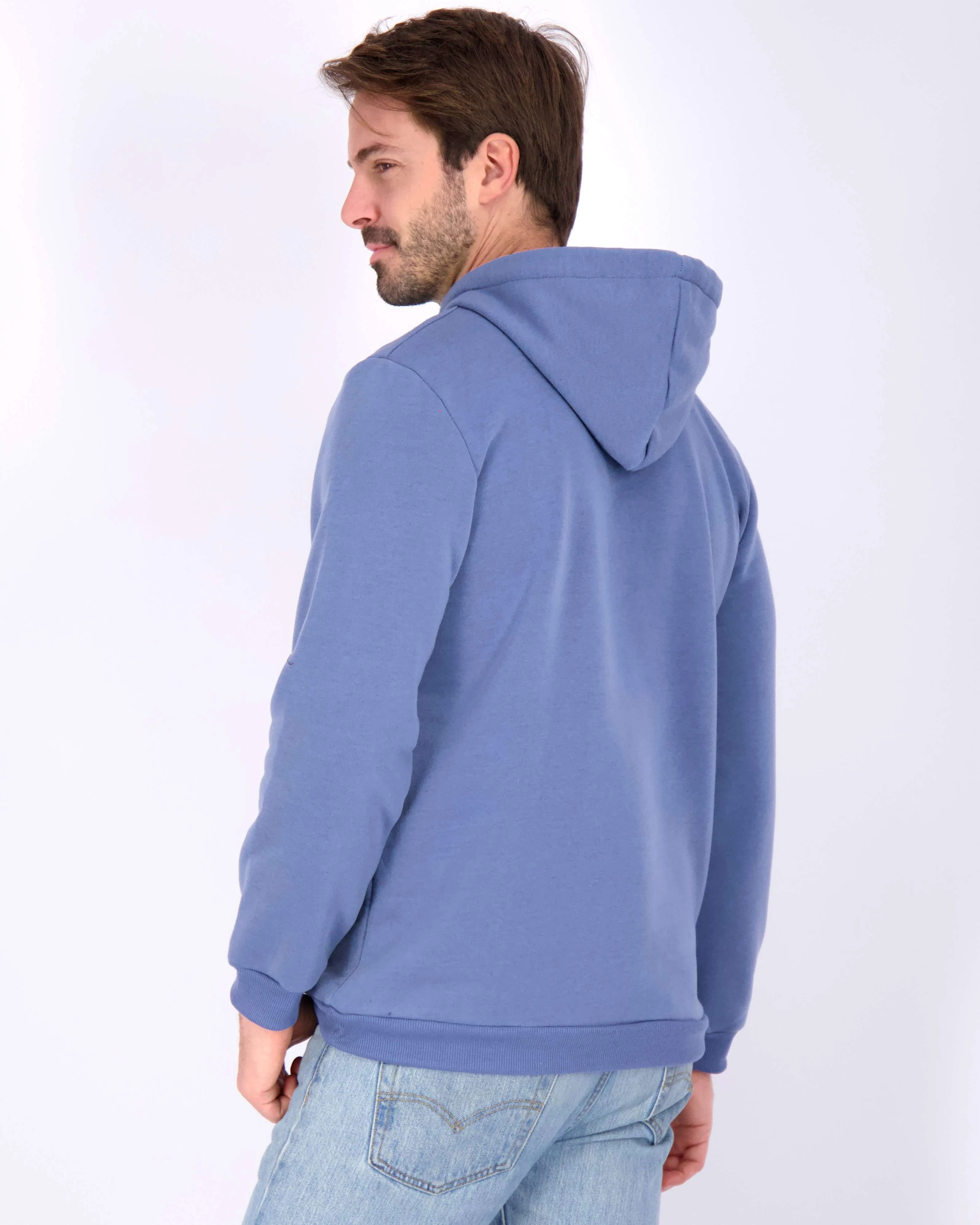 3 Pack: Mens Fleece Pullover Hoodie Sweatshirt