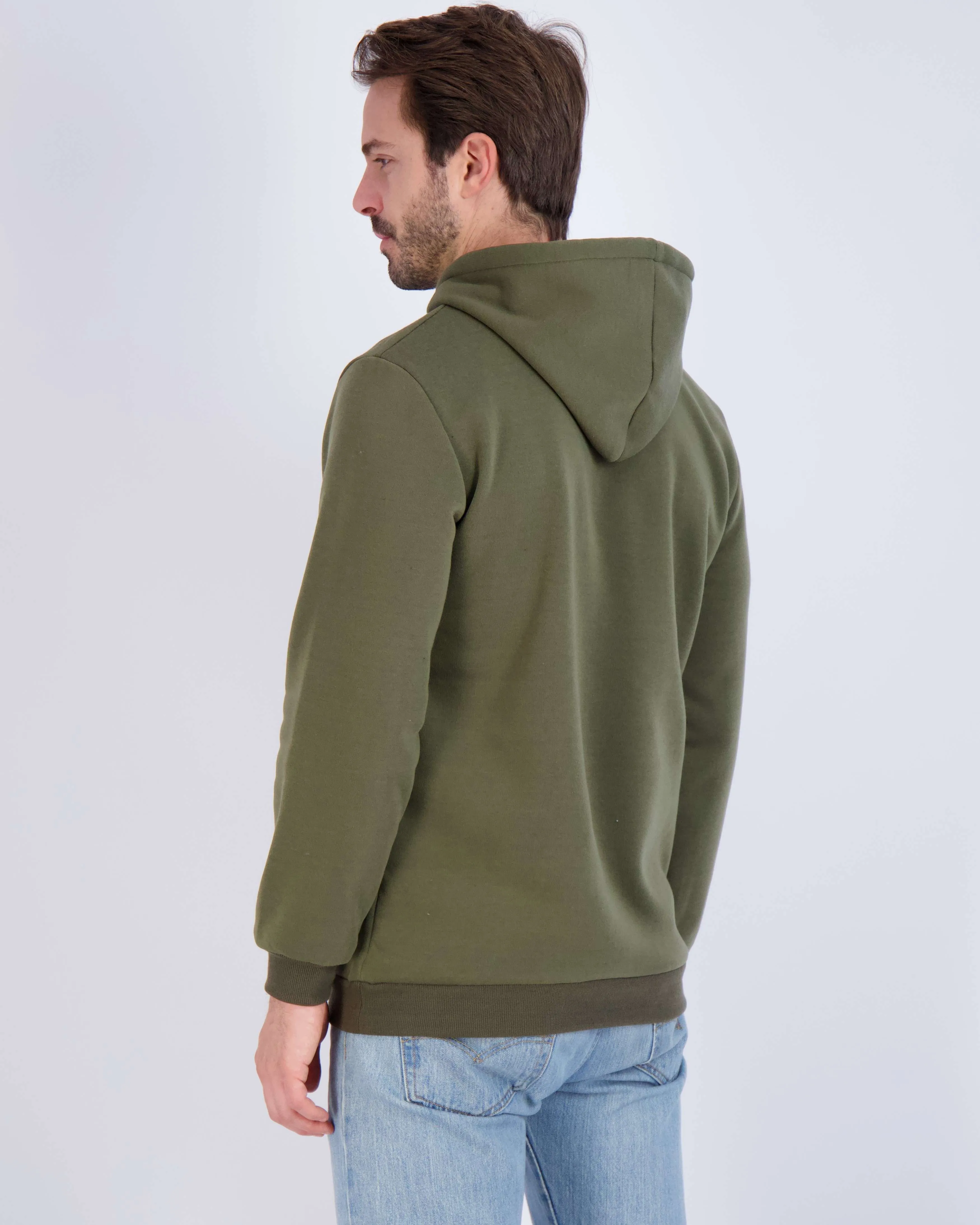 3 Pack: Mens Fleece Pullover Hoodie Sweatshirt