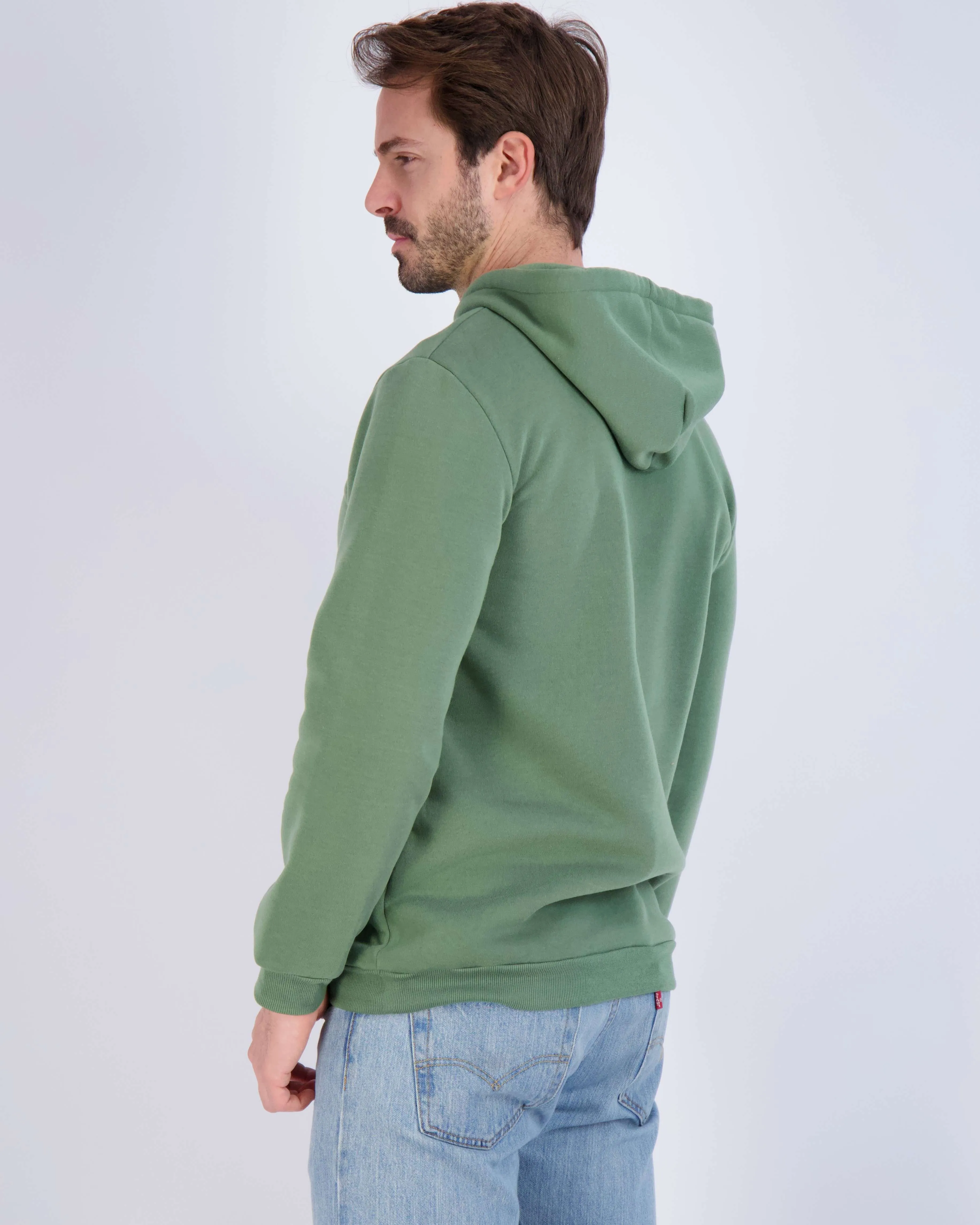 3 Pack: Mens Fleece Pullover Hoodie Sweatshirt