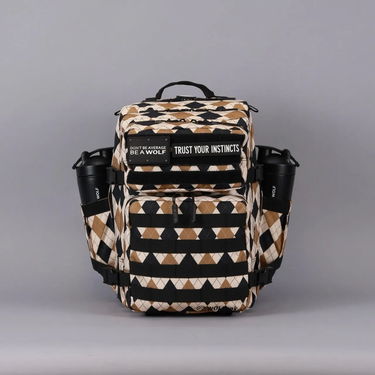 35L Backpack Argyle Print