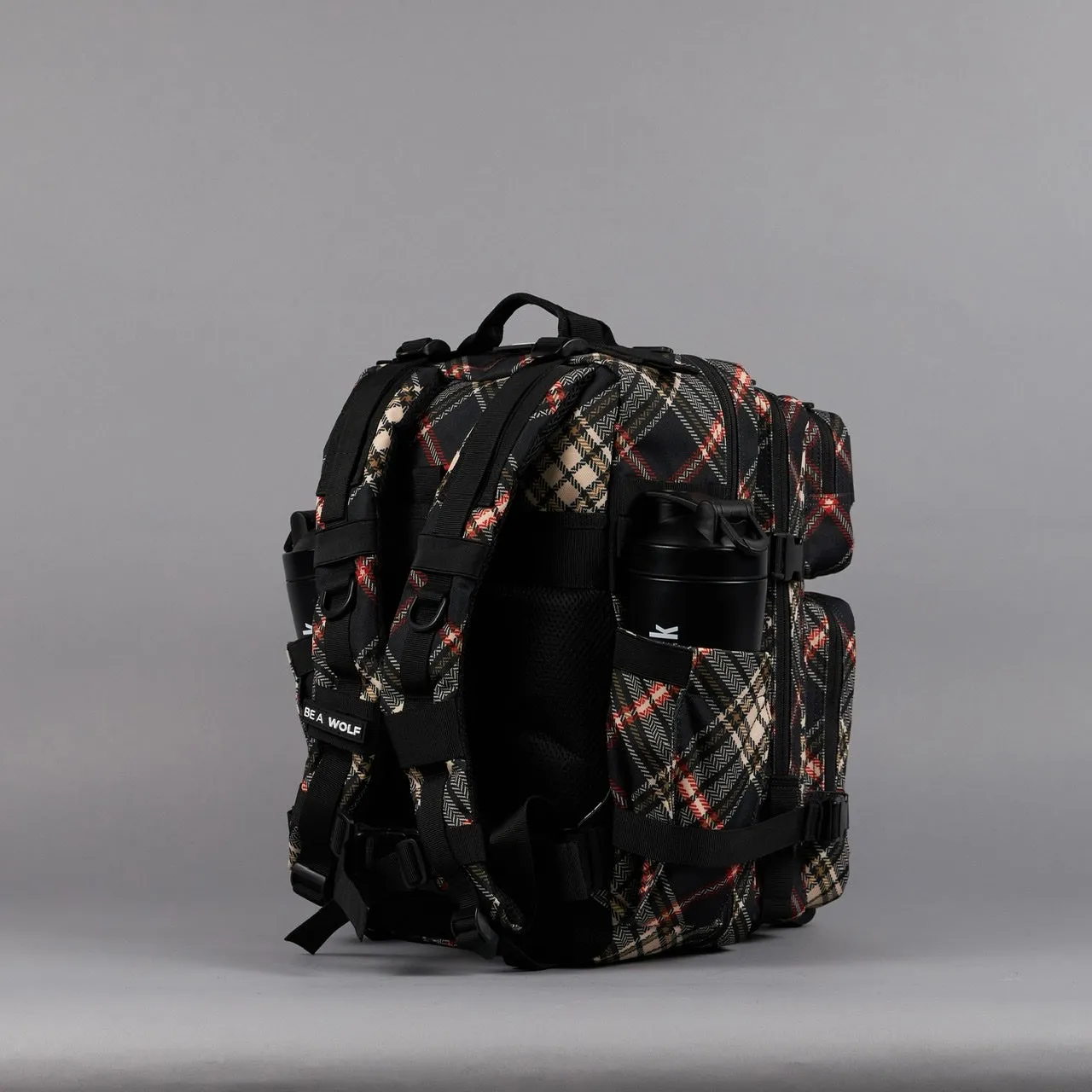 35L Backpack Fashion Cross Pattern