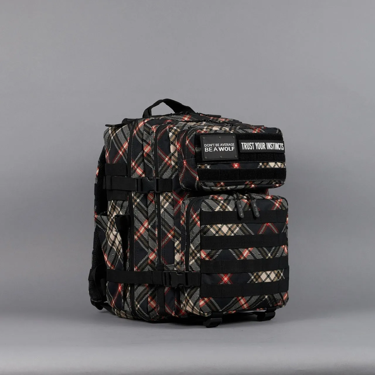 35L Backpack Fashion Cross Pattern