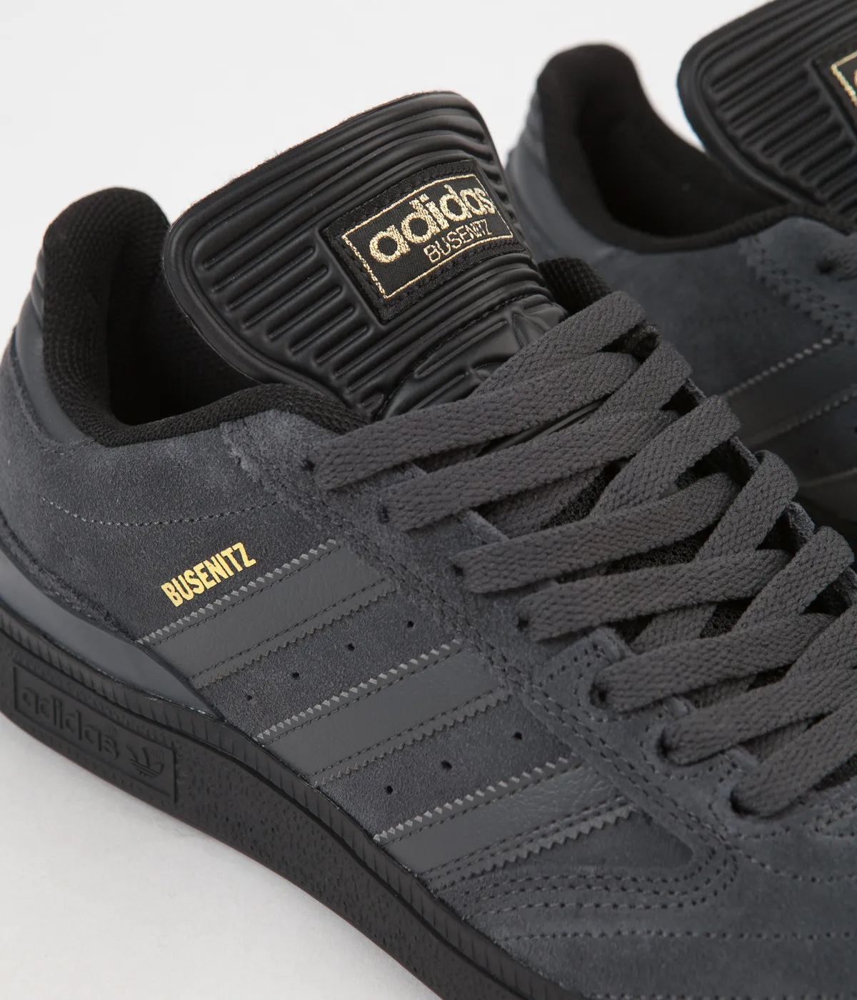 Adidas Busenitz Pro Shoes - Core Black / Solid Grey / Gold Foil