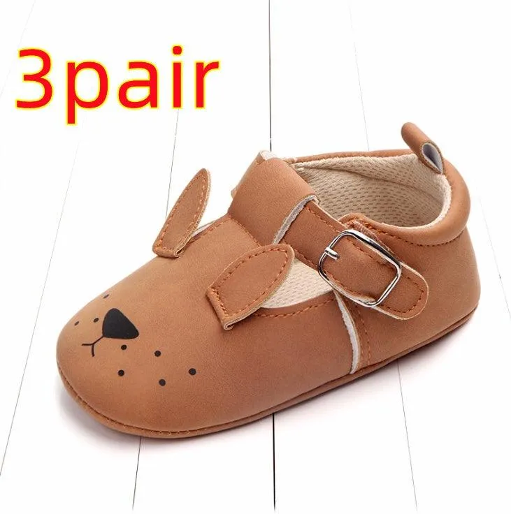 Adorable Cartoon Animal Toddler Boots: Non-Slip Soft Sole