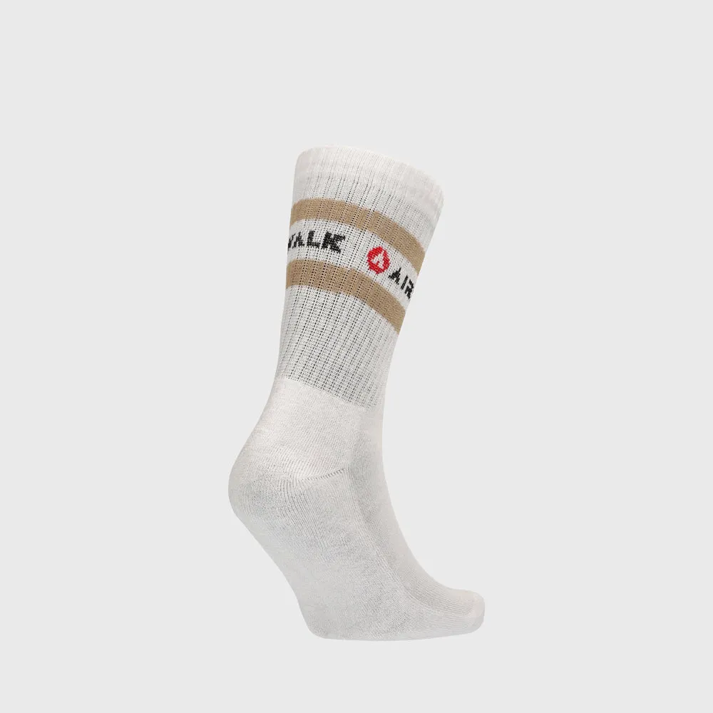 Airwalk Unisex 3 Pack Stripe Socks White/Multi _ 182415 _ White