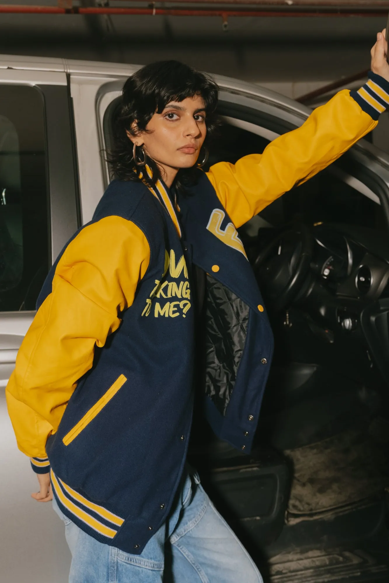 Amber Varsity Jacket