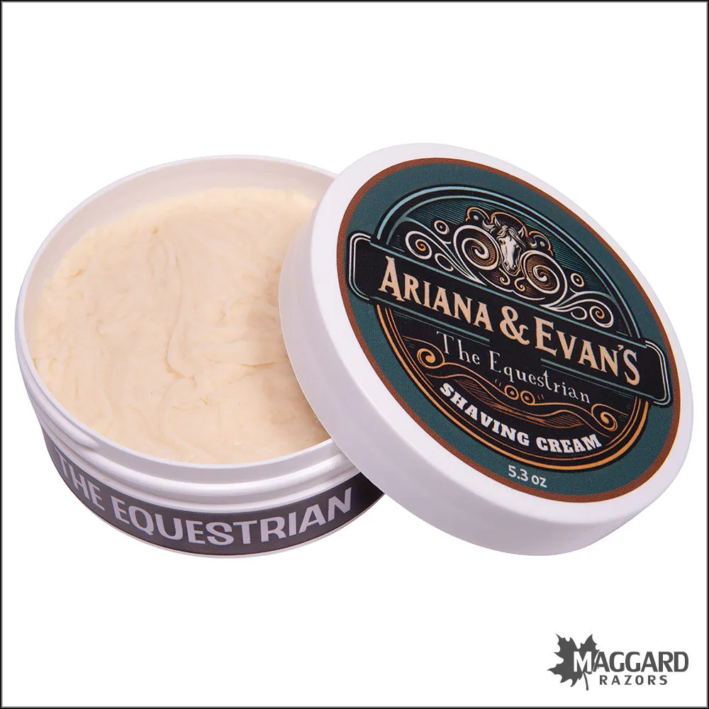 Ariana and Evans The Equestrian Artisan Shaving Cream, 5.3oz