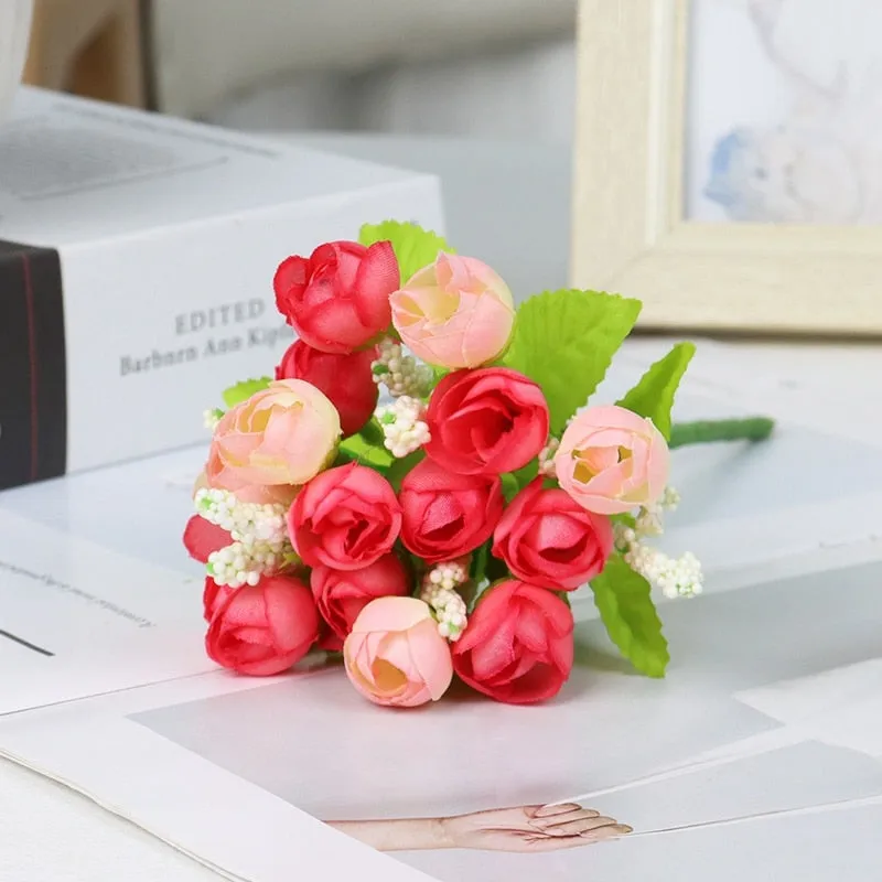 Artificial Flowers Silk Rose