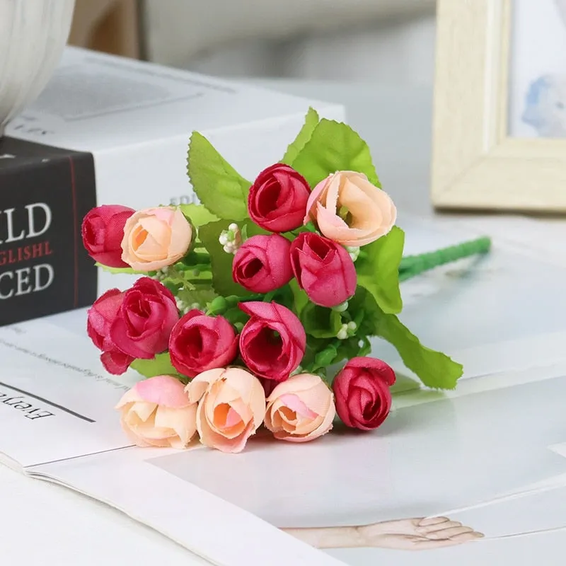 Artificial Flowers Silk Rose