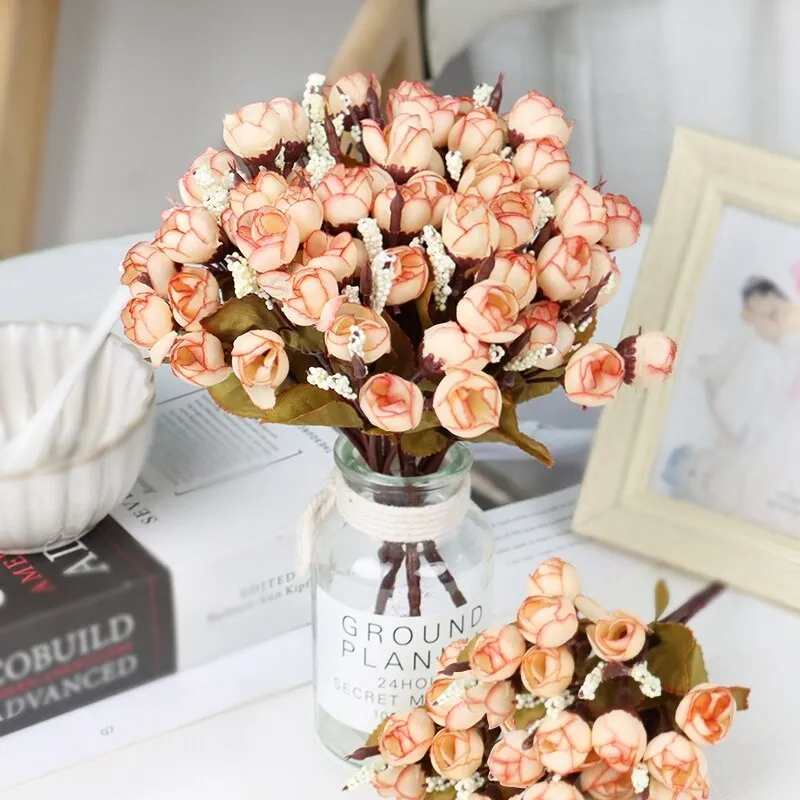 Artificial Flowers Silk Rose