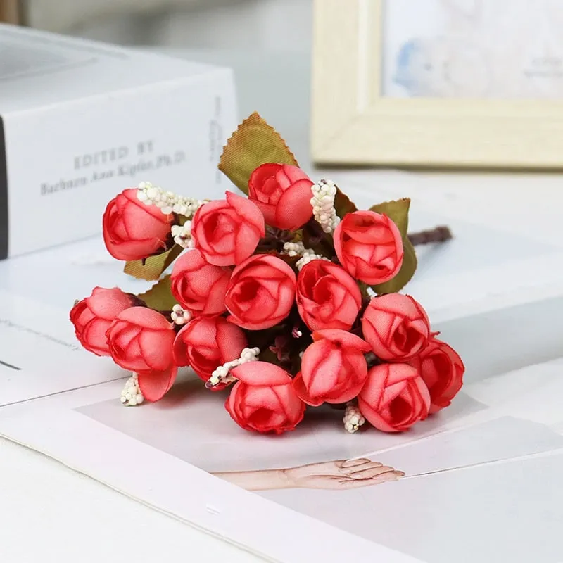 Artificial Flowers Silk Rose