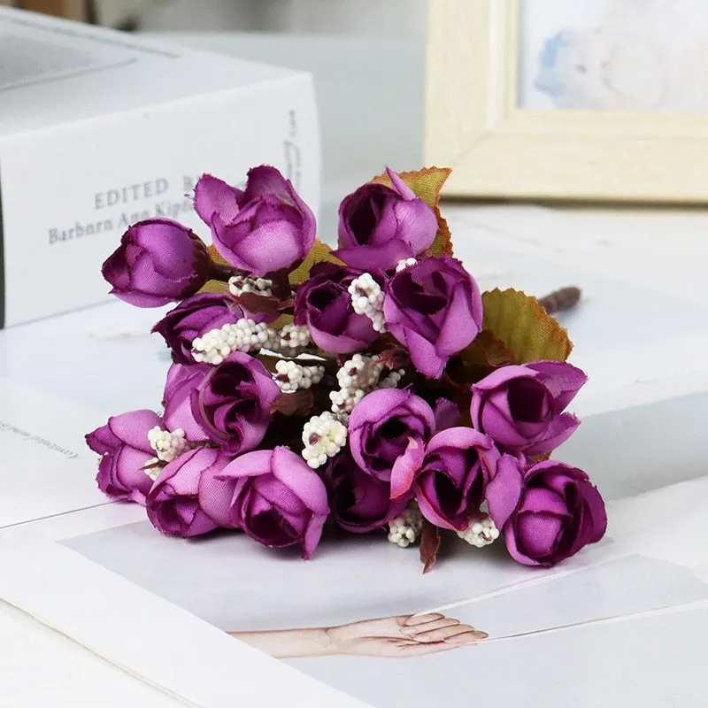 Artificial Flowers Silk Rose