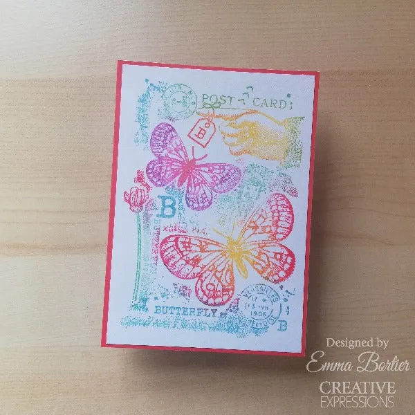 B is for Butterfly Clear Stamp Set