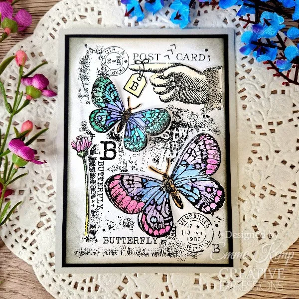 B is for Butterfly Clear Stamp Set