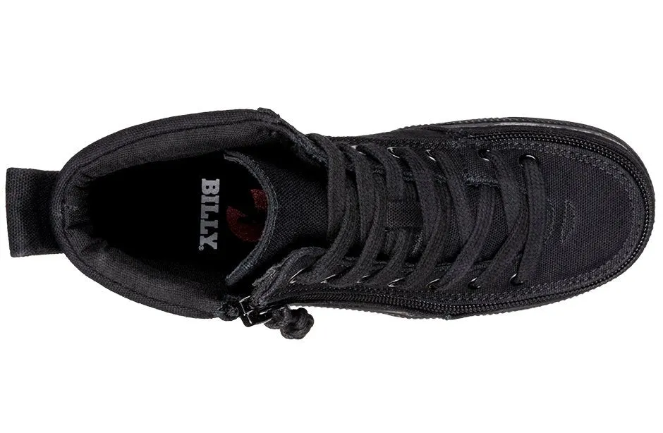 Billy Black to the Floor Canvas BILLY Classic Lace High Tops