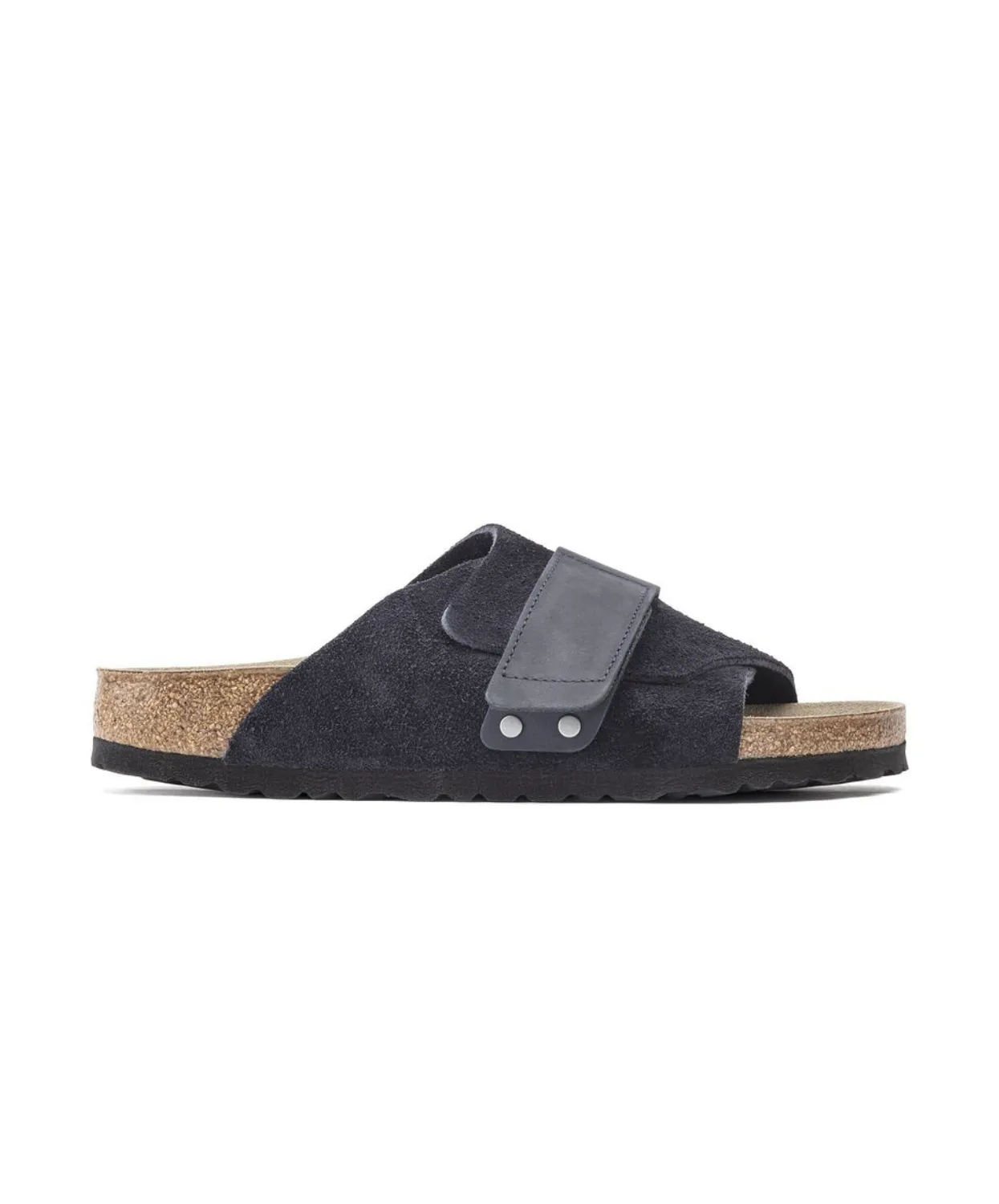 Birkenstock Kyoto Suede/Nubuck Leather Midnight Sandals