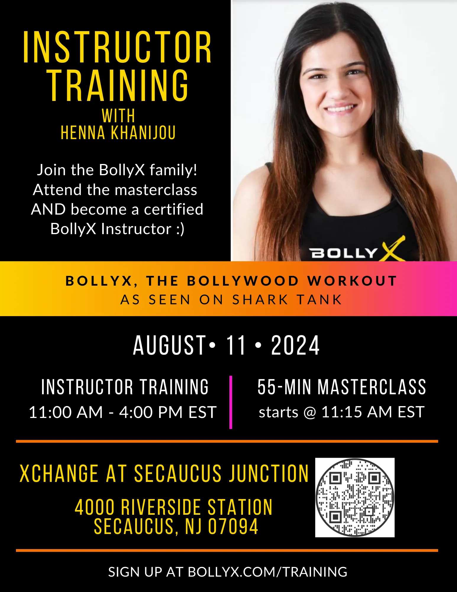 BollyX Instructor Certification Training