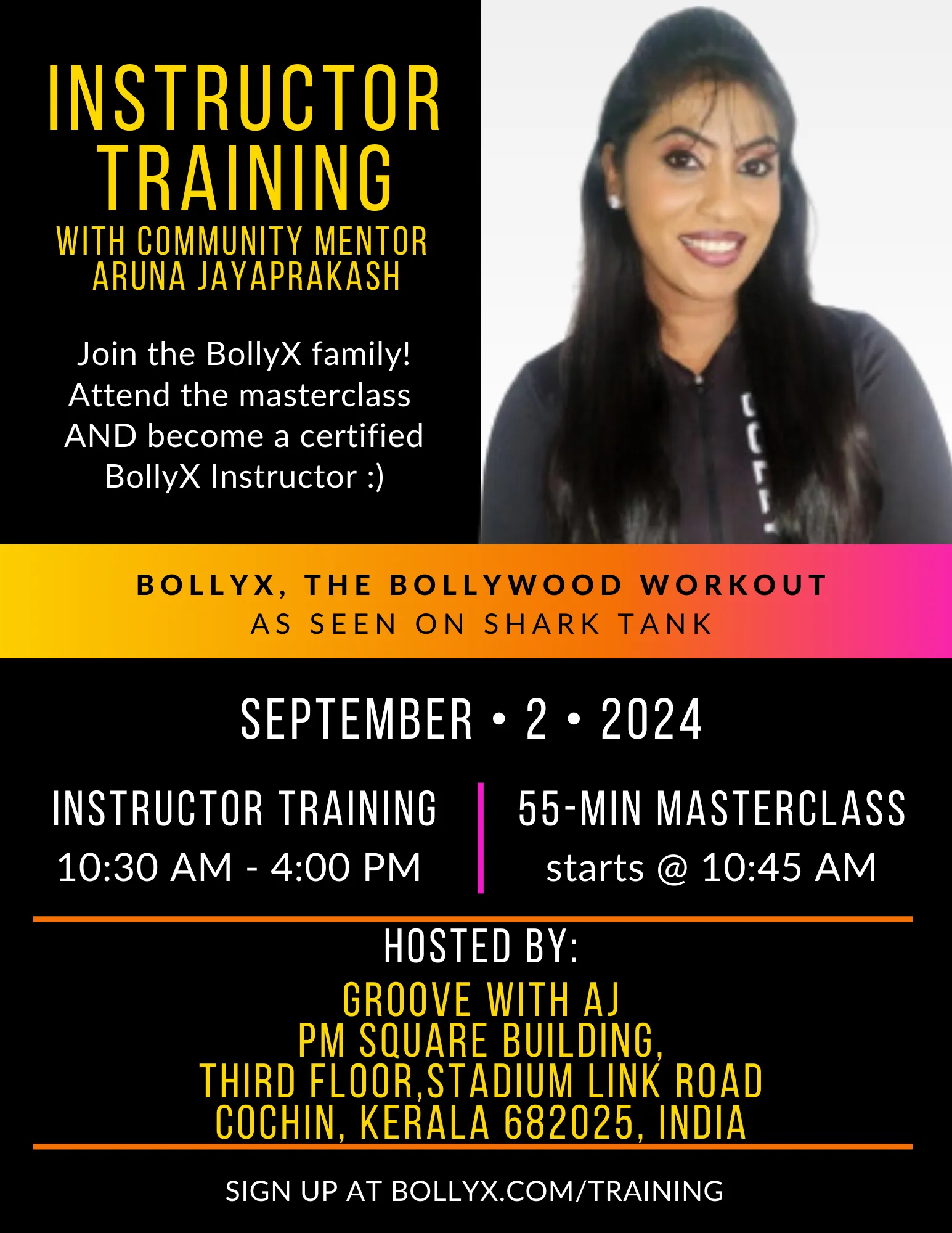 BollyX Instructor Certification Training