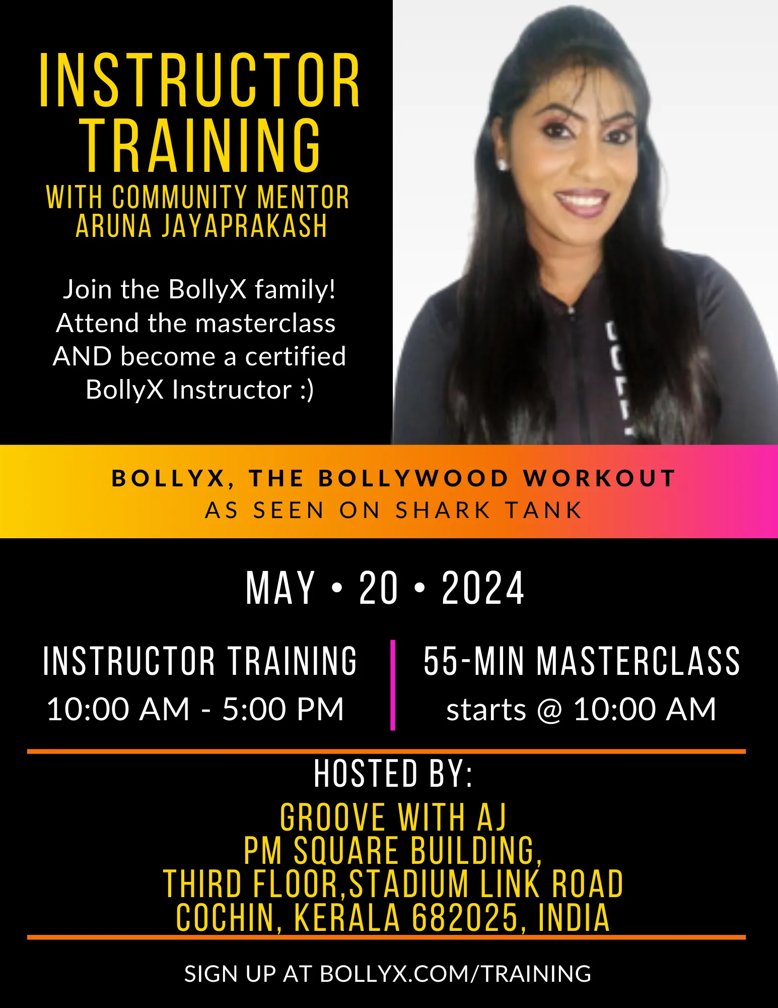 BollyX Instructor Certification Training