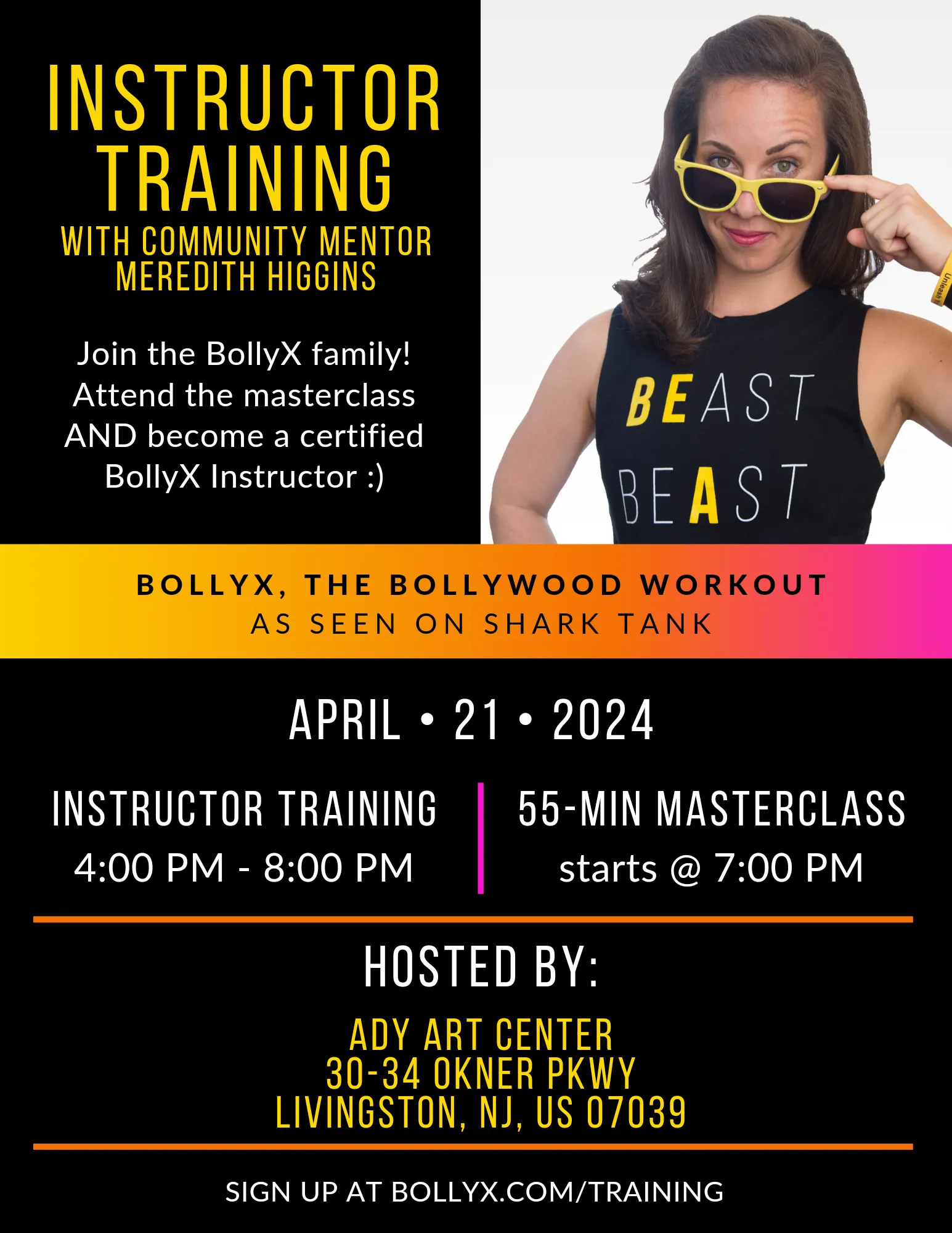 BollyX Instructor Certification Training