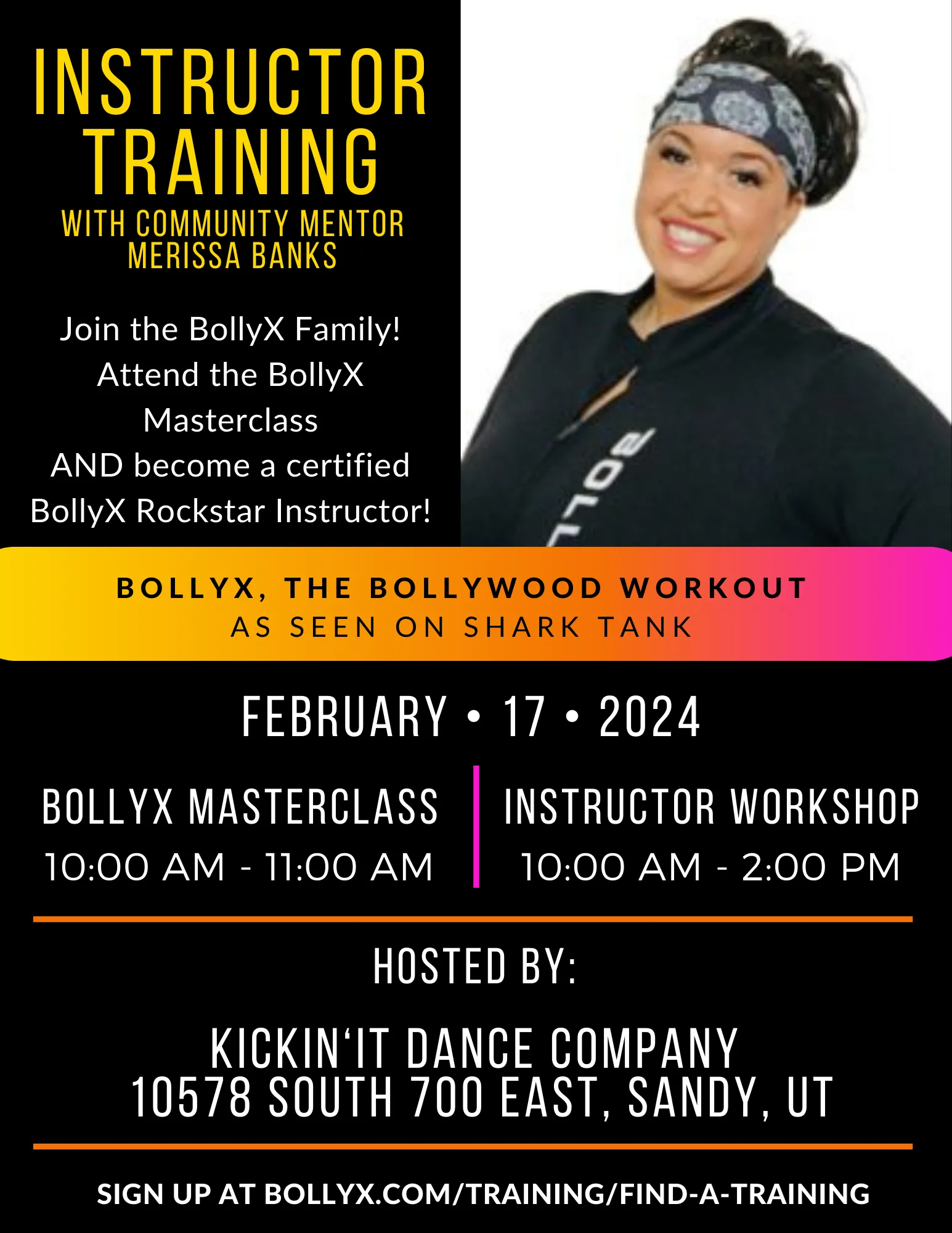 BollyX Instructor Certification Training