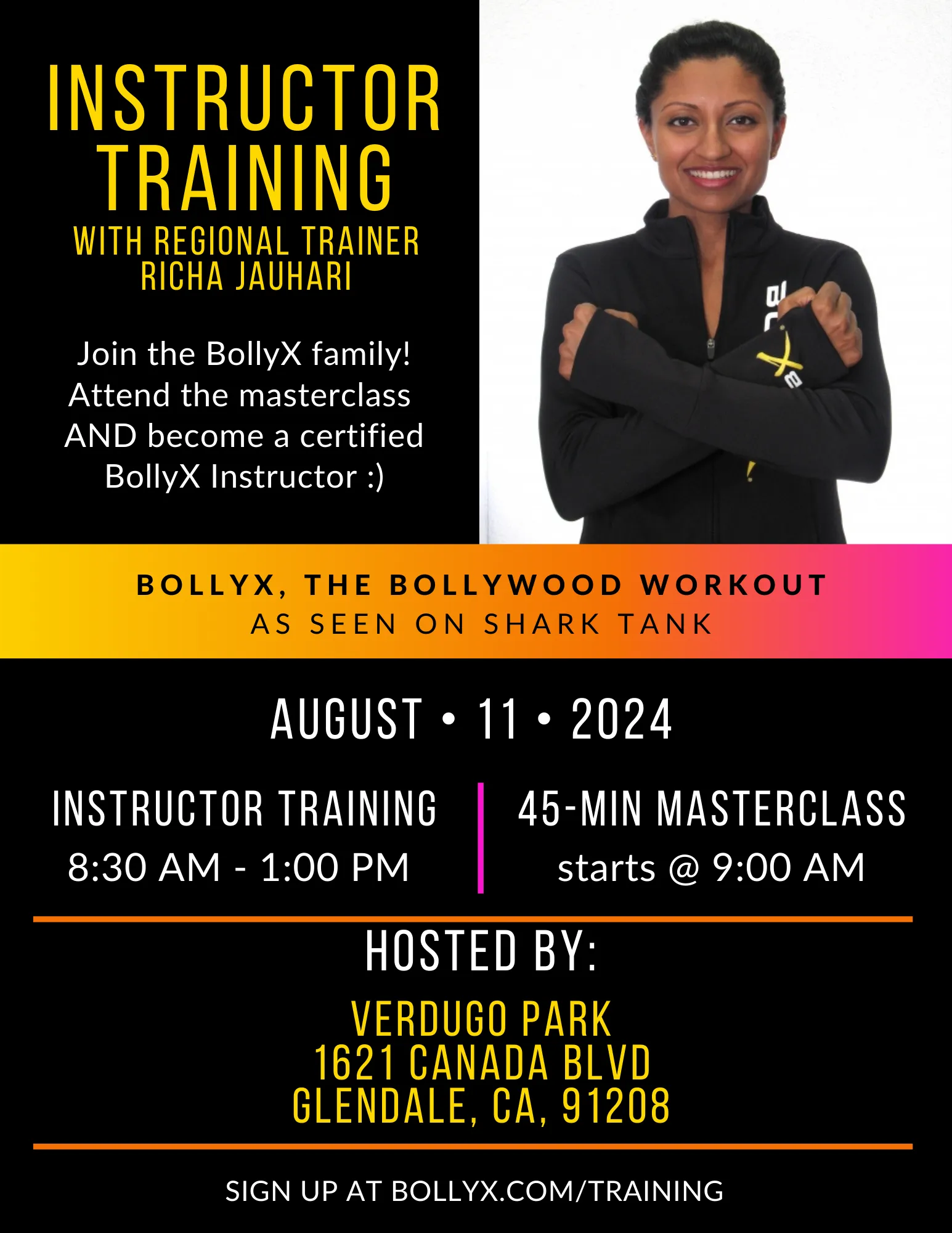 BollyX Instructor Certification Training