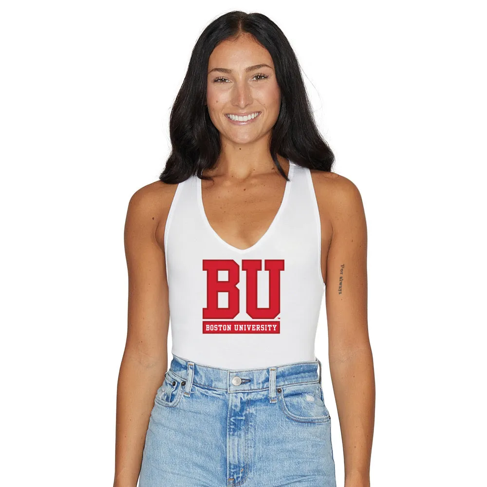 Boston University White Bodysuit