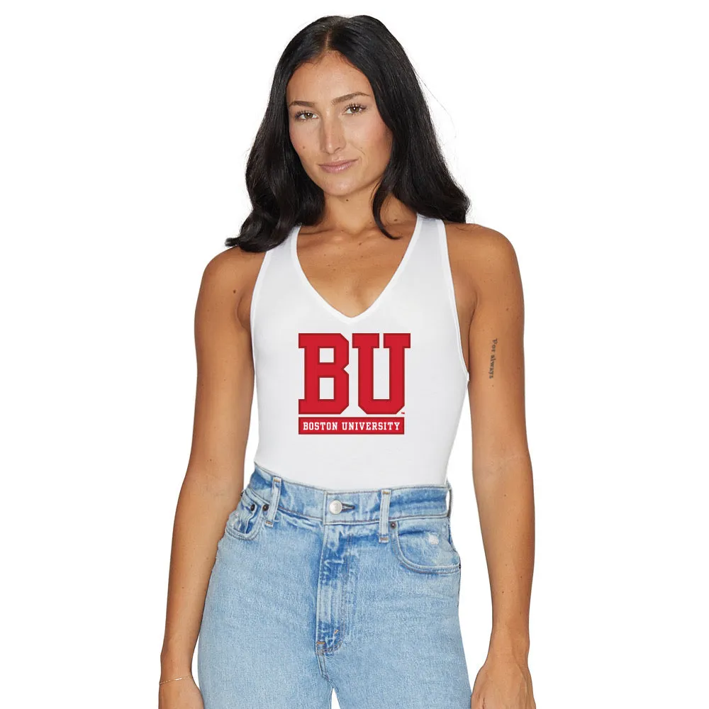 Boston University White Bodysuit