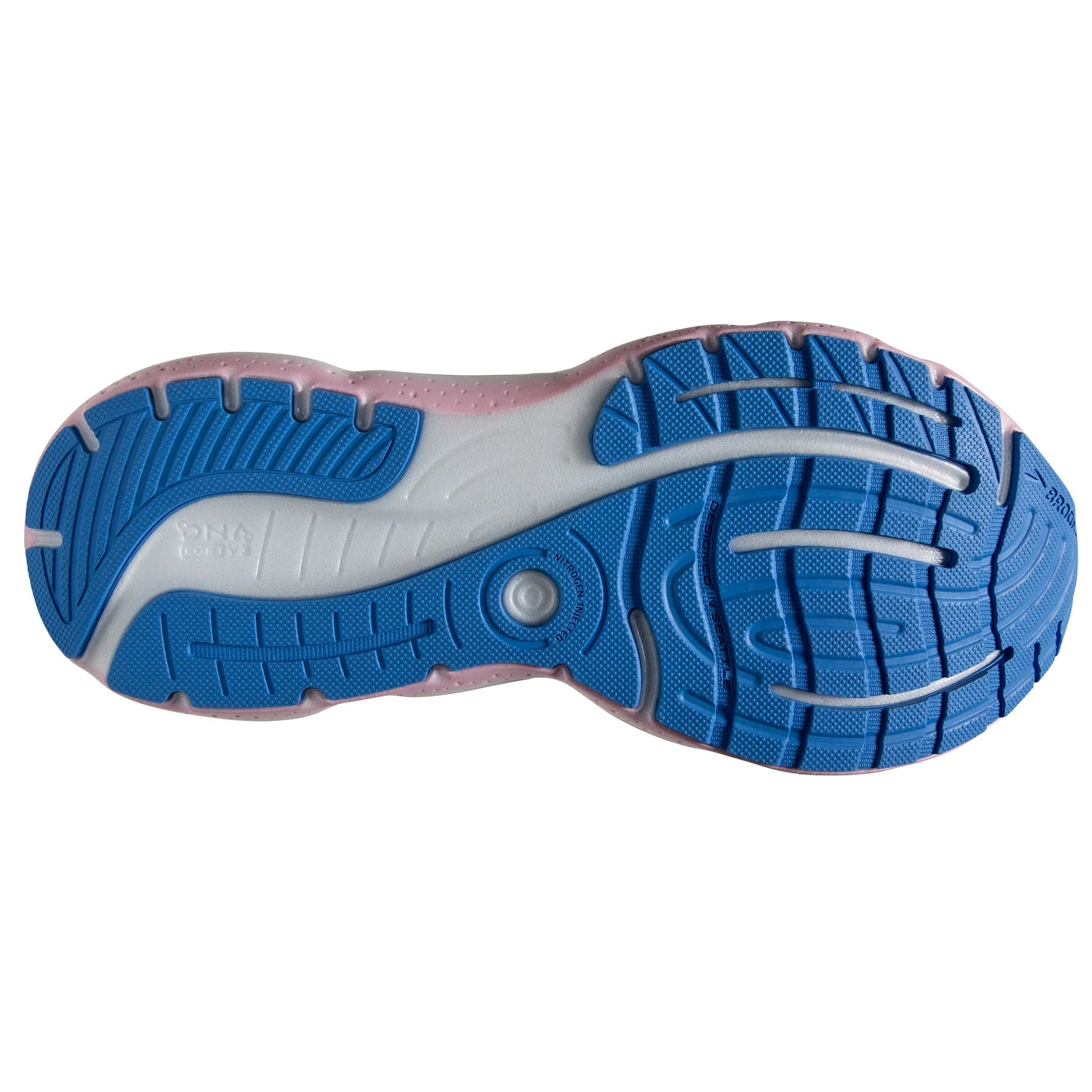 Brooks Glycerin StealthFit 20 Blue Glass Marina Women's