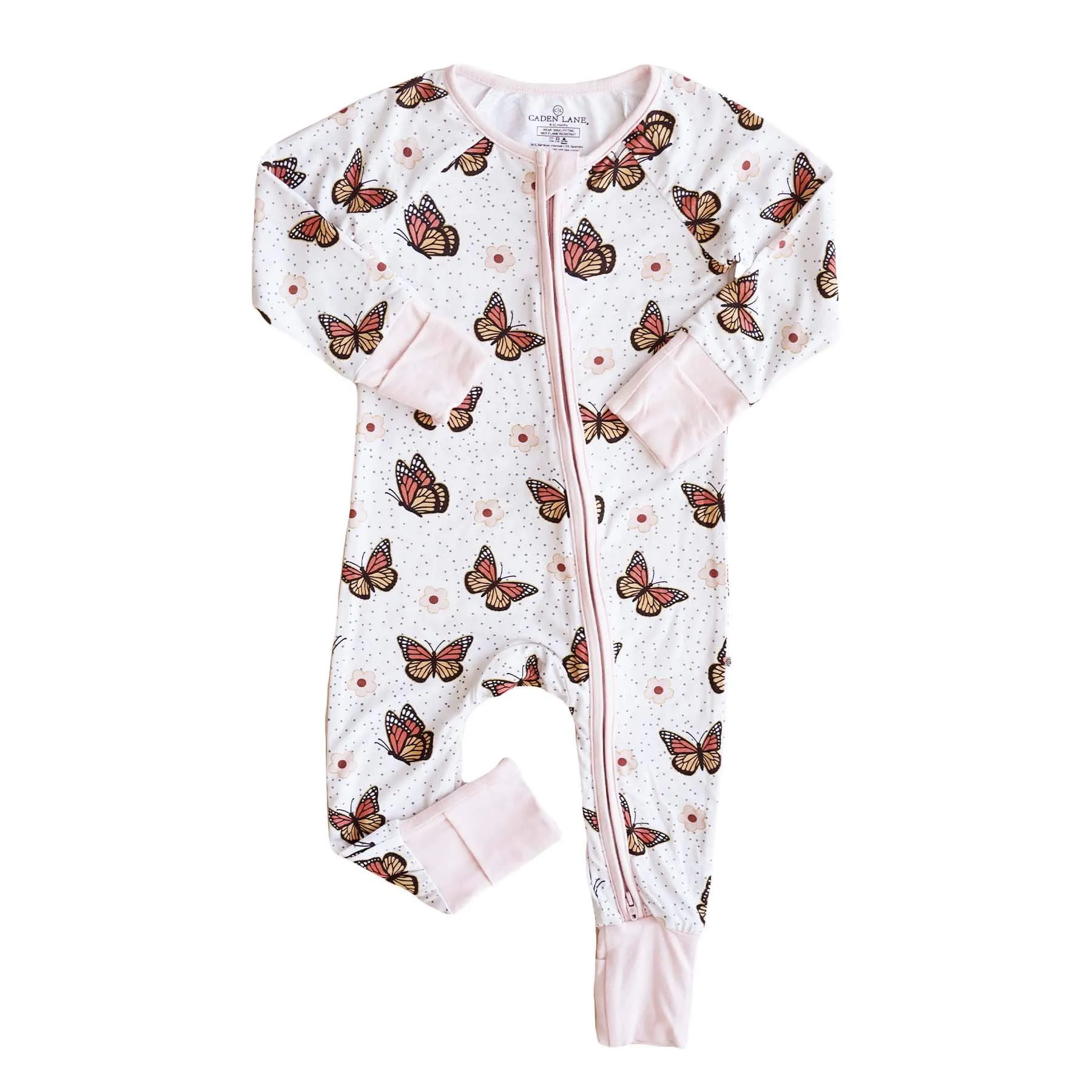 Butterfly Kisses Convertible Zip Romper