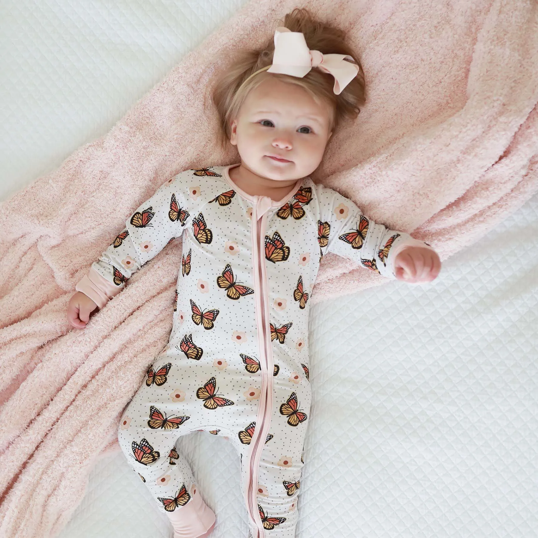 Butterfly Kisses Convertible Zip Romper