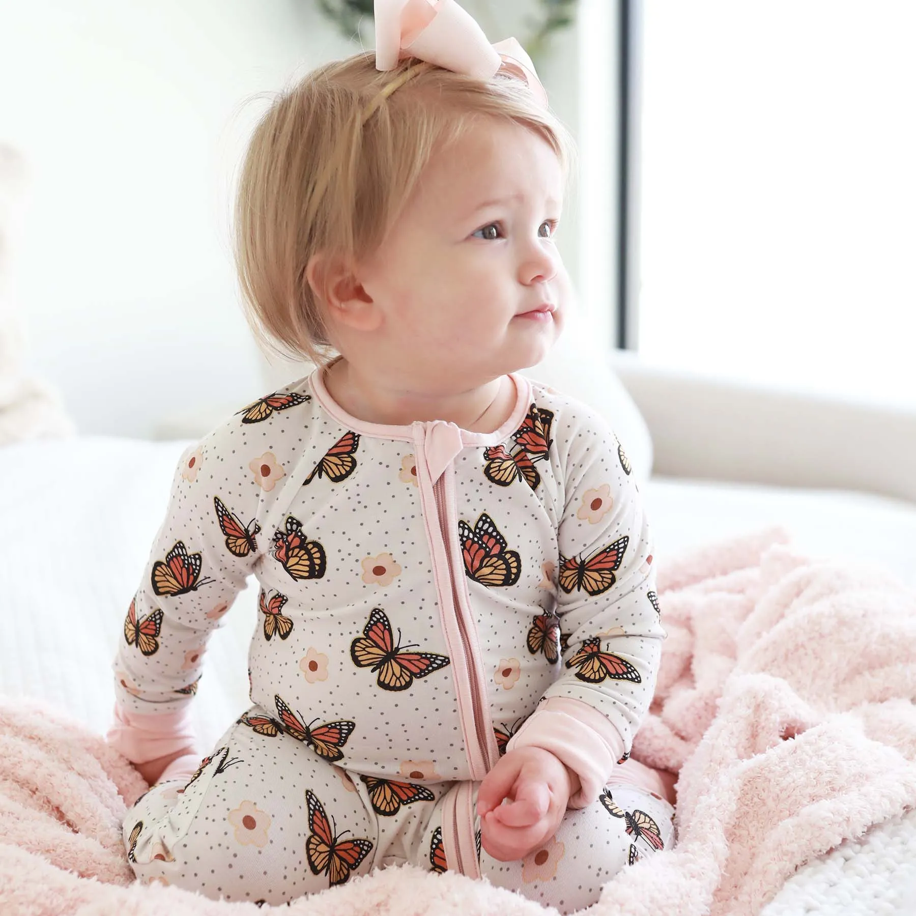 Butterfly Kisses Convertible Zip Romper