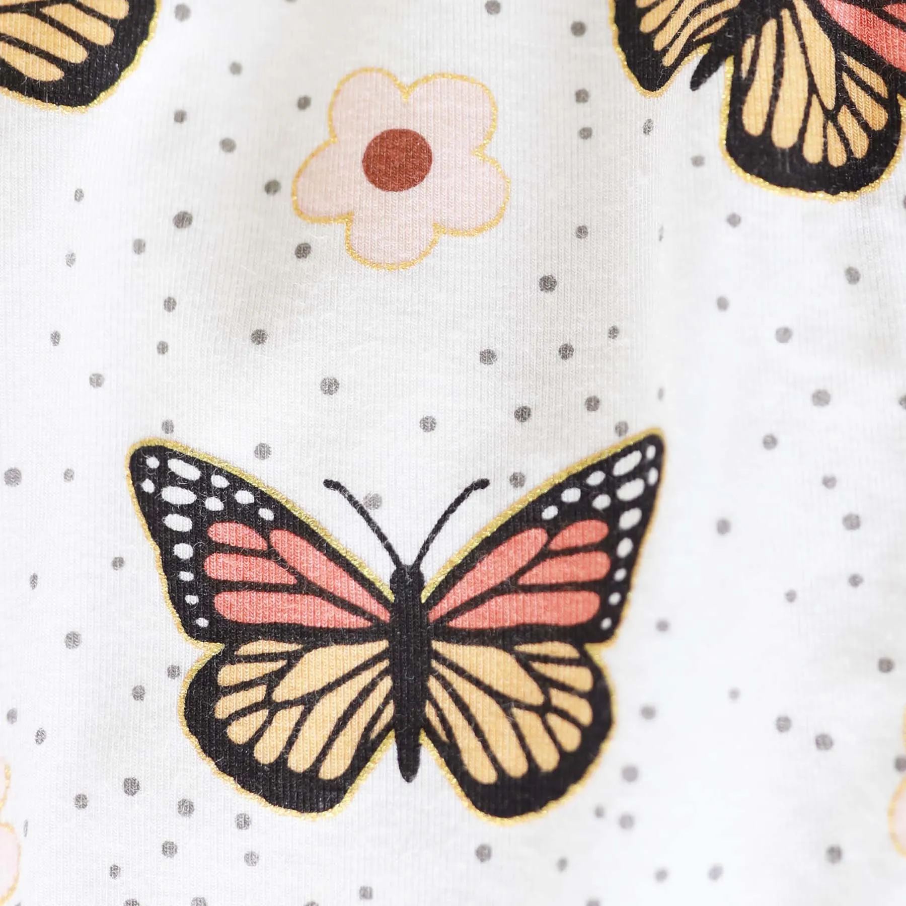 Butterfly Kisses Convertible Zip Romper