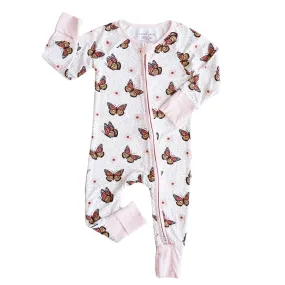 Butterfly Kisses Convertible Zip Romper