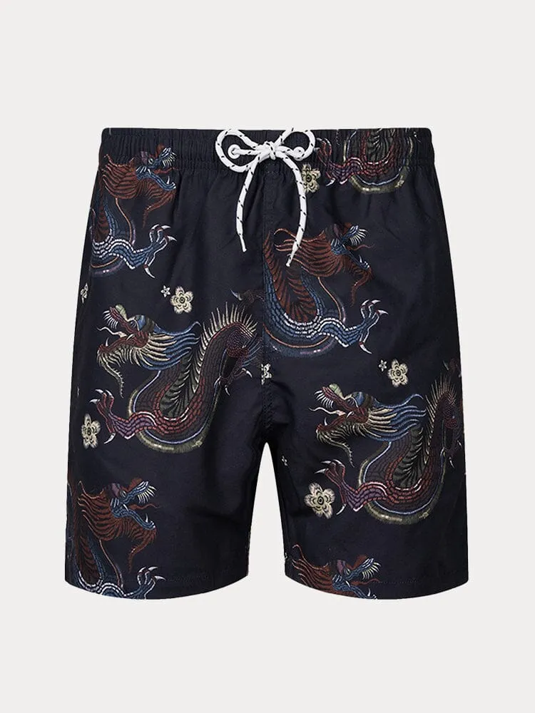 Casual Printed Beach Shorts