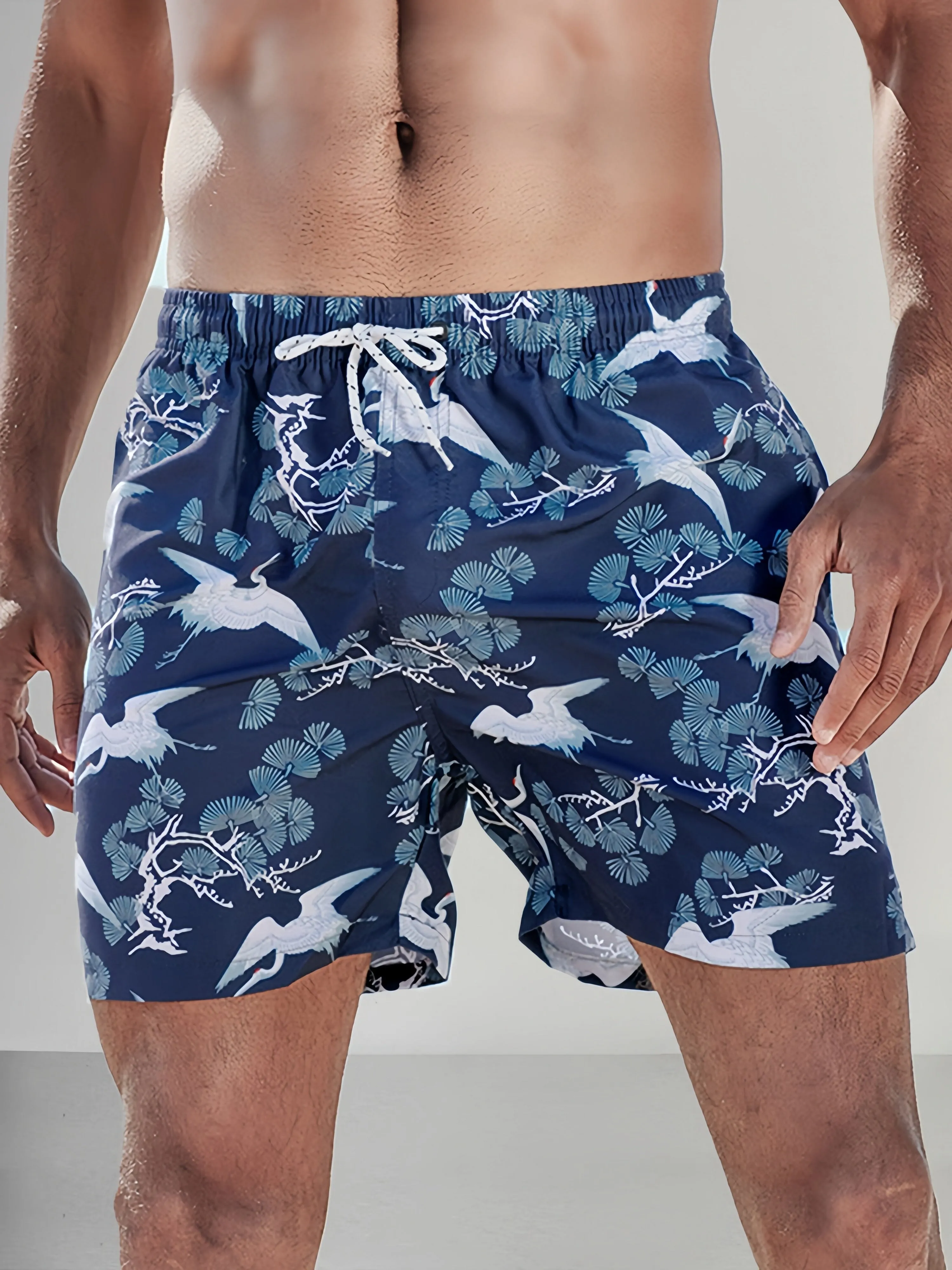 Casual Printed Beach Shorts