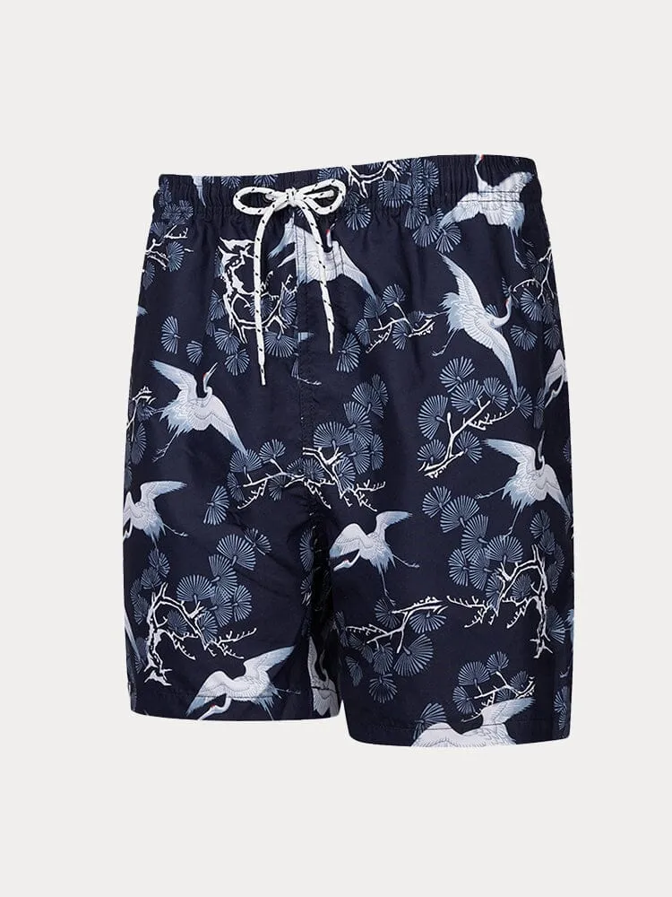 Casual Printed Beach Shorts