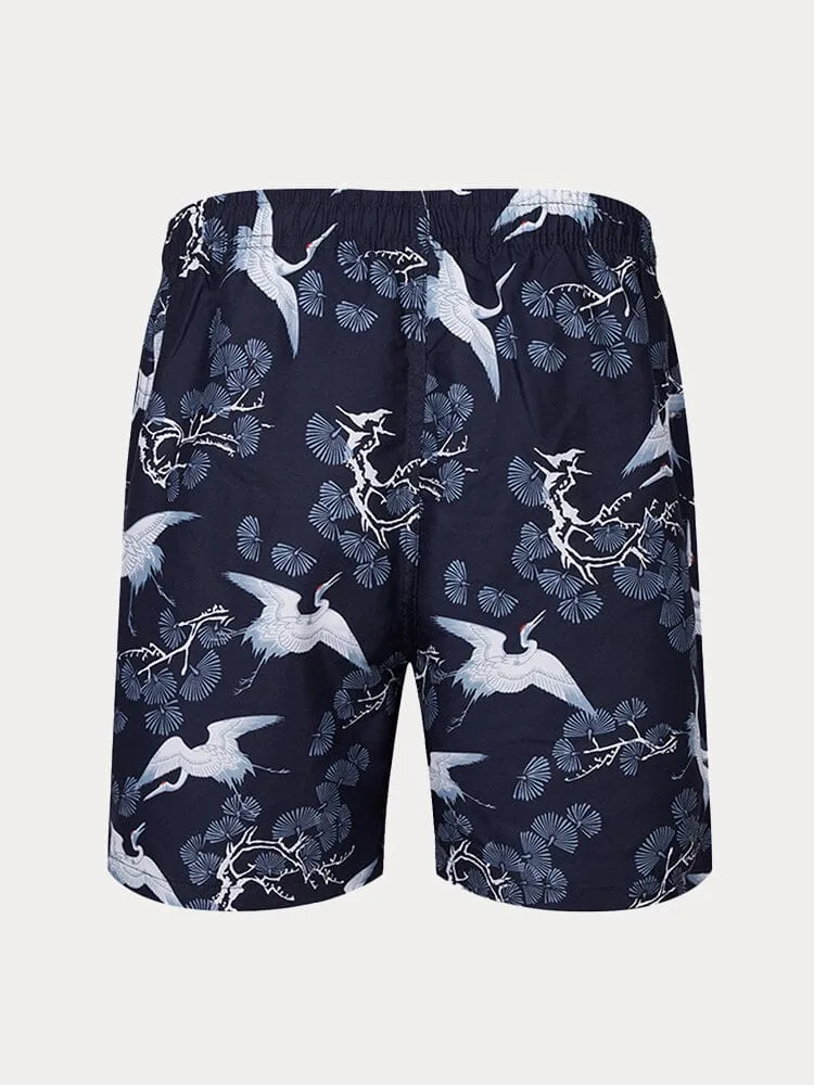 Casual Printed Beach Shorts