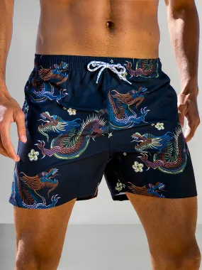 Casual Printed Beach Shorts