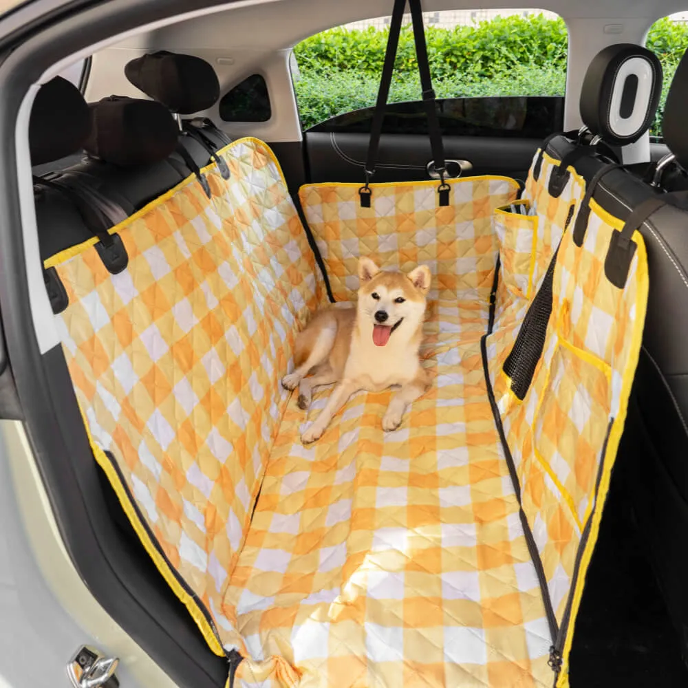 Cationic Fabric Oxford Fabric Waterproof Scratch Resistant Dog Car Seat Covers