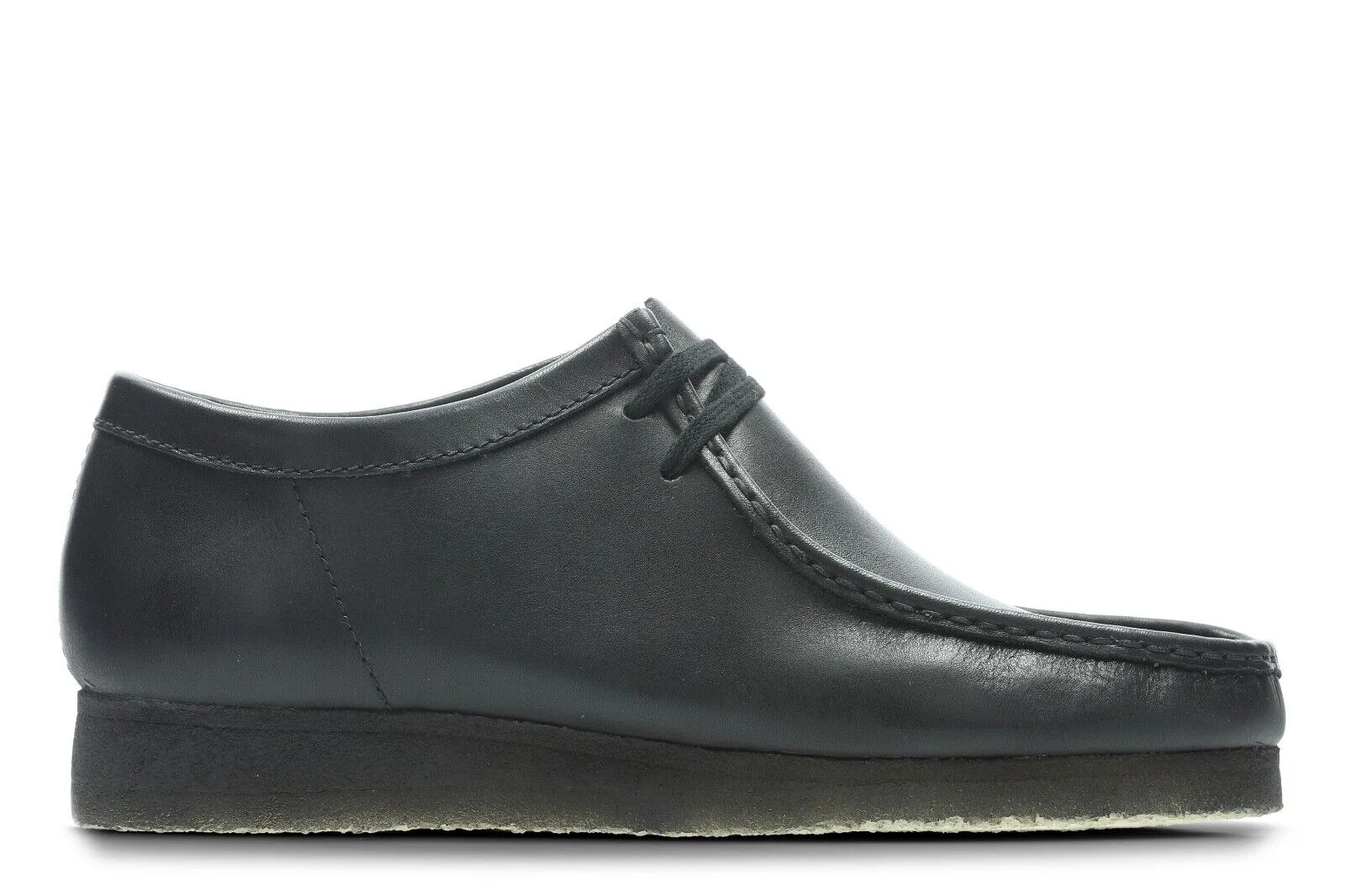 Clarks Originals Wallabee Low Men's Black Leather 26155514