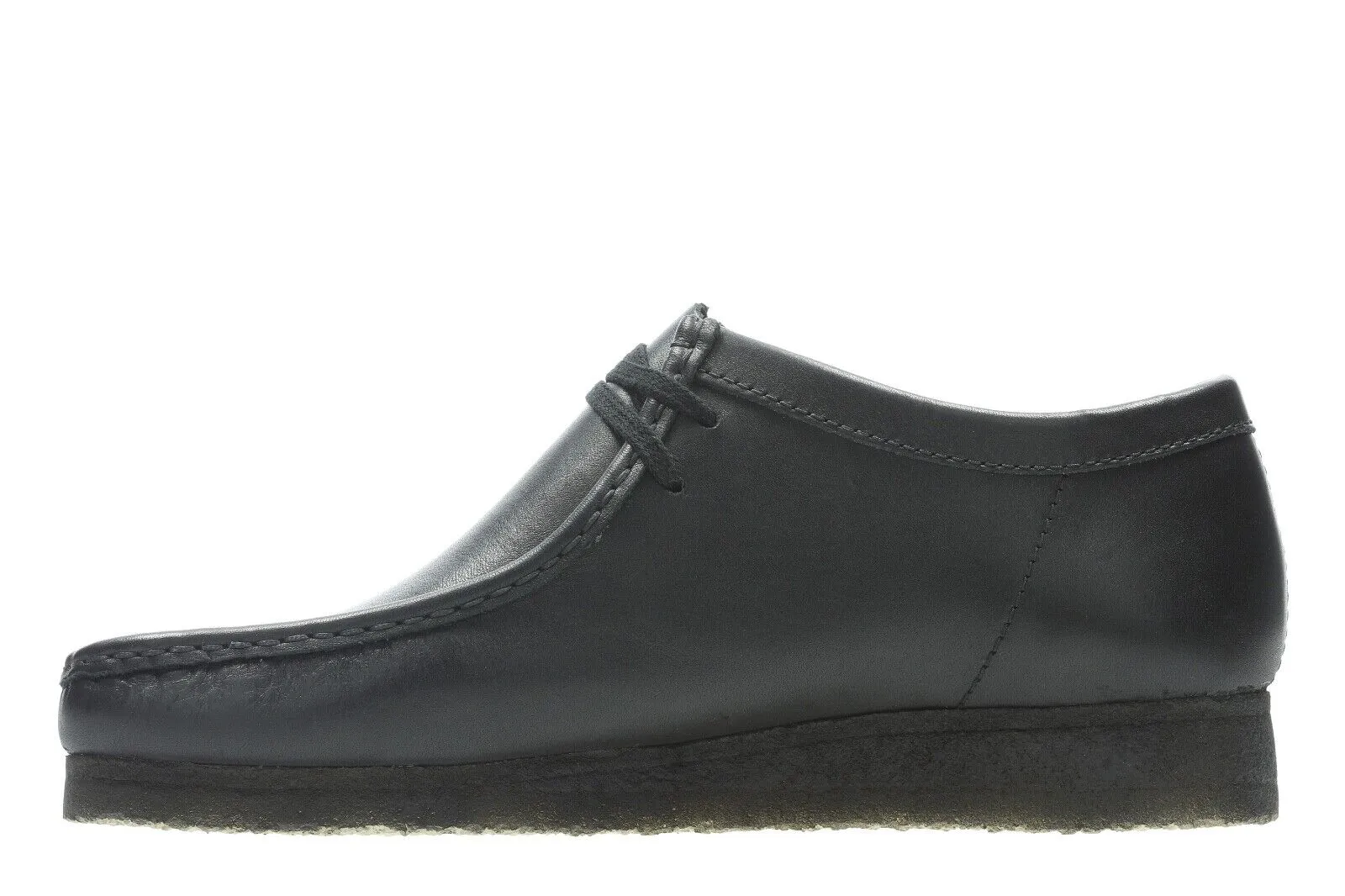 Clarks Originals Wallabee Low Men's Black Leather 26155514