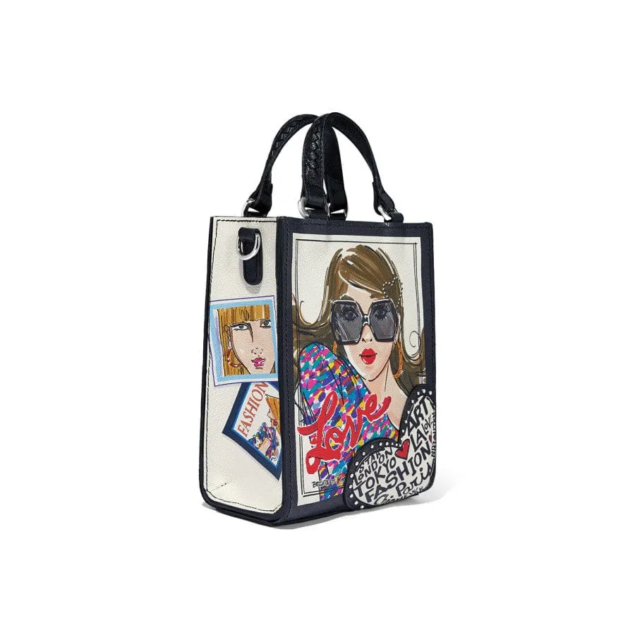 Fashionista Cover Girl Mini Tote