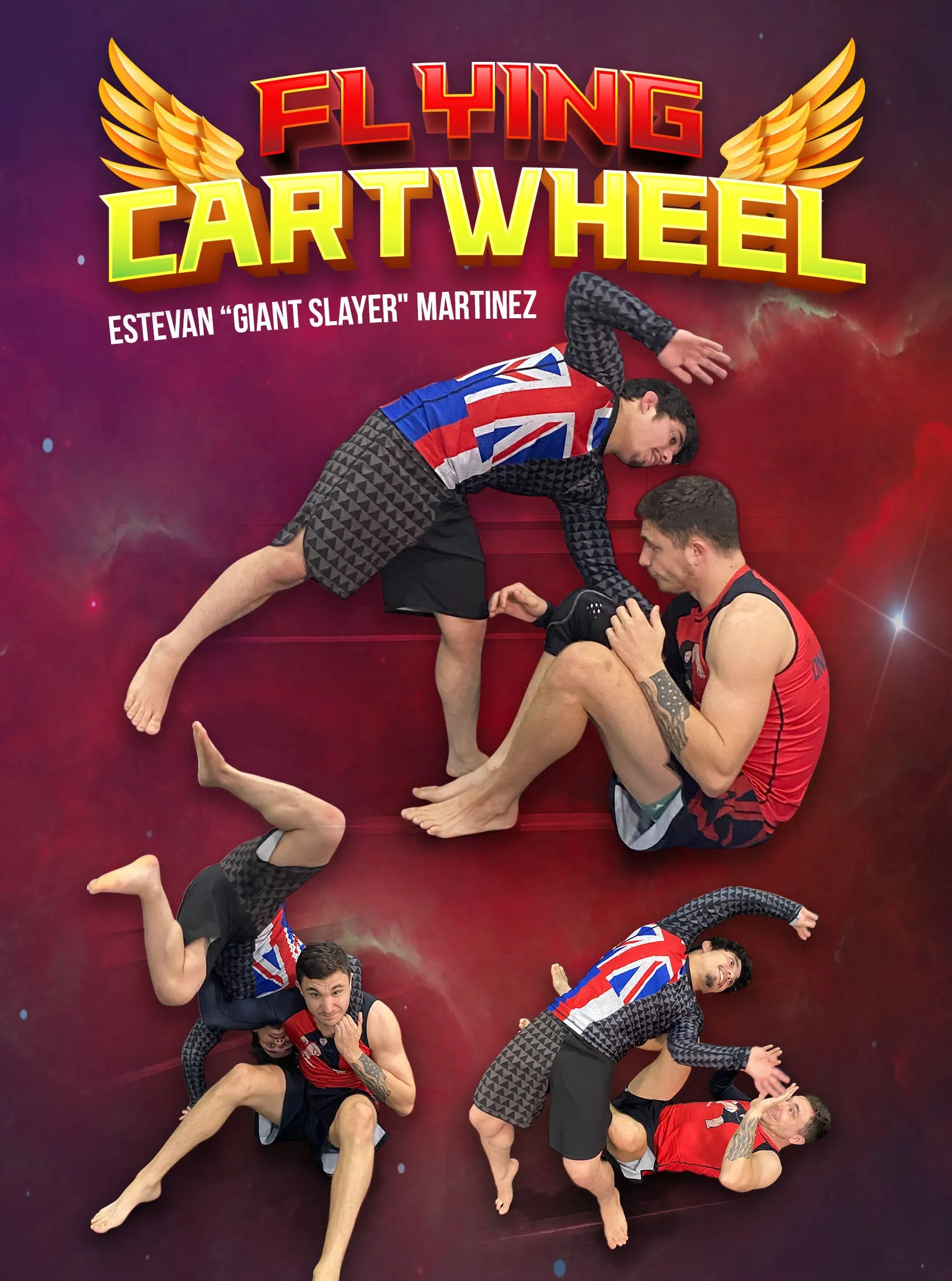 Flying Cartwheel by Estevan Martinez