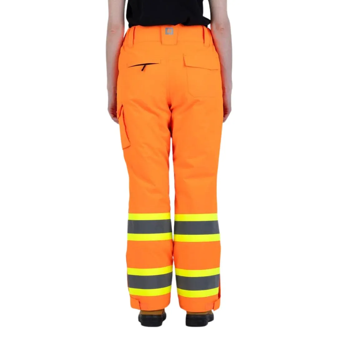 Forcefield Women's High-Visibility CSA Lined Utility Pants - Orange